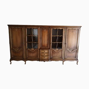 Chippendale Solid Wood Display Cabinet