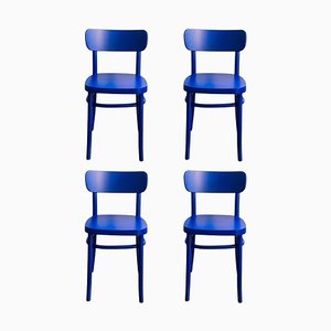 Blaue Mzo Esszimmerstühle von Mazo Design, 4er Set