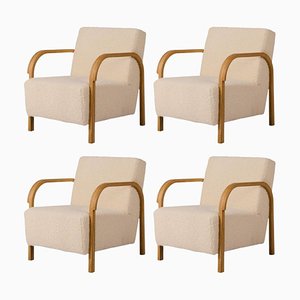 Arch Lounge Chairs by Mazo Design, Set of 4