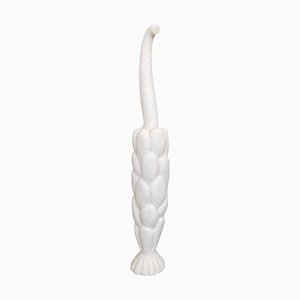 Hand Carved Marble Sprout Sculpture by Tom Von Kaenel