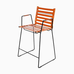 Hazelnut Strap Bar Chair by Ox Denmarq