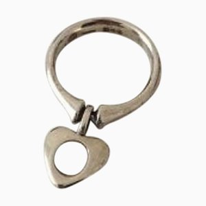 Sterling Silver No 246 Heart Ring from Georg Jensen