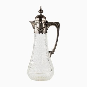 Silver Crystal Jug