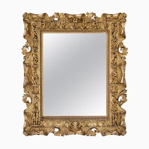 Specchio in legno dorato, Francia, XIX secolo