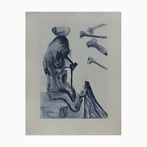 Salvador Dali, Hell 18, La Divine Comédie, 1960s, Gravure à l'Eau-Forte, la Divine Comédie