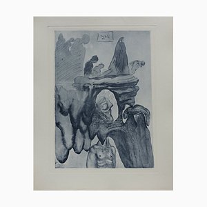 Salvador Dali, Hell 22, La Divine Comédie, 1960er, Original Radierung