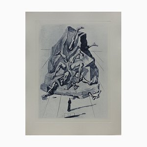 Salvador Dali, Hell 26, La Divine Comédie, 1960s, Etching