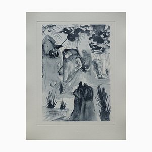 Salvador Dali, Purgaotry 28, La Divine Comédie, 1963, Original Etching, 1963