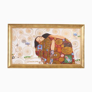 Nach Gustav Klimt, Fulfilment, Art on Glass