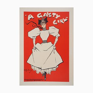 Dudley Hardy, A Gaiety Girl, 1895, Original Lithograph