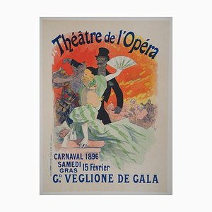 Jules Cheret, Théâtre de l'Opéra, 1895, Litografia originale