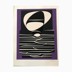 Victor Vasarely, Les années cinquante 7, 1950s, Silkscreen
