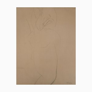 After Amedeo Modigliani, Caryatide, 1959, Lithograph