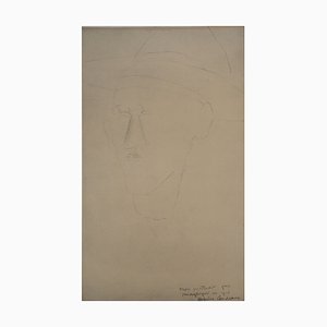 After Amedeo Modigliani, Portrait de Blaise Cendrars, 1959, Litografía