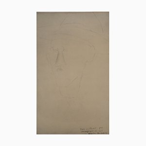 Nach Amedeo Modigliani, Portrait de Blaise Cendrars, 1959, Lithographie