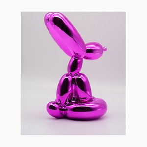 Editions Studio, Sitzender Ballonhund (Pink), Skulptur