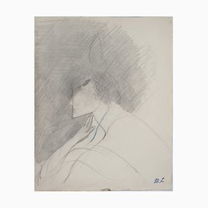 Marie Laurencin, Nostalgia, 1953, Drawing