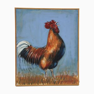 Fred Lager, Coq, 2000, Acrylic on Canvas