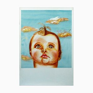 Loulou Picasso, Cruel Baby, 1980, Original Poster