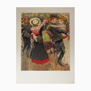 D'après Kees Van Dongen, Danse au Moulin de la Galette, 20ème Siècle, Lithographie