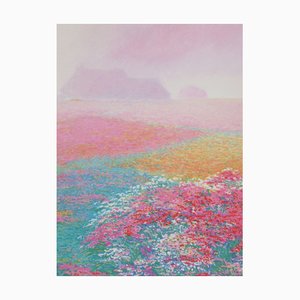 Claude Manoukian, La Ferme Rose, Lithograph