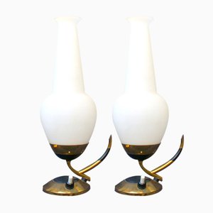 Tischlampen von Stilnovo, 1950er, 2er Set