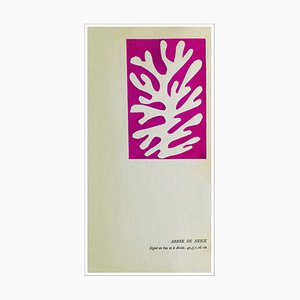 Nach Henri Matisse, Snow Tree, 1953, Schablone