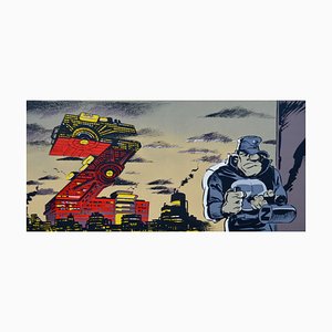 Tome & Janry, Le Réveil du Z, 1986, Siebdruck