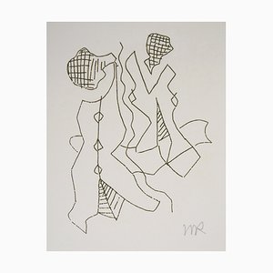 Man Ray, La Camaraderie: Eve, 1969, Original Radierung