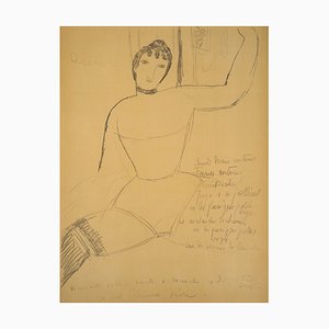 Amedeo Modigliani, The Acrobate, Litografía