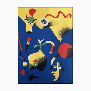 Joan Miro, Sommer, 1938, Lithographie