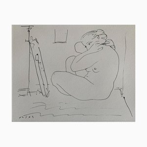 After Pablo Picasso, Portrait of a Woman V, 1952, Litografía