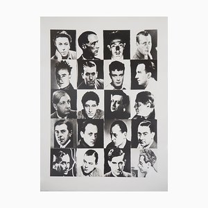 Man Ray, Artist Portraits, Posterior Silver Print