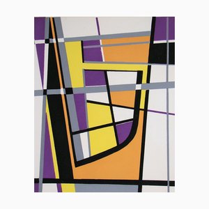 Después de Jean Leppien, Abstract Composition, 1952, Gouache