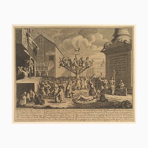 Grabado de William Hogarth, The South Sea Scheme