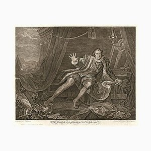 Dopo William Hogarth, Mr, Garrick in the Character of Richard III, Etching