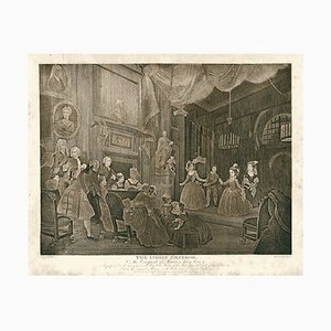 After William Hogarth, The Indian Emperor, Etching
