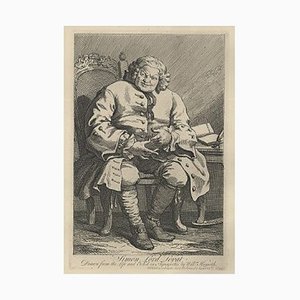 After William Hogarth, Simon Lord Lovat, Etching