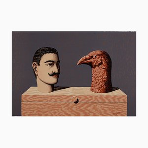 René Magritte, Les Enfants Trouvés: Pierreries, 1968, Lithograph