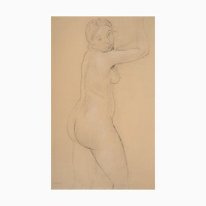 Maurice Denis, Study for One of Eurydice's Nymphen, 1904, Original Lithographie