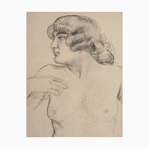 Maurice Denis, Profile of a Woman, Early 20th Century, Original Lithograph