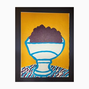 Fernand Dubuis, Le cantique du Soleil VI, 1970, Litografía original