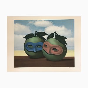 After René Magritte, The Waltz Hesitation, 20th Century, Lithograph