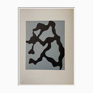 Jean Arp, Relief, 1954, Xilografía original