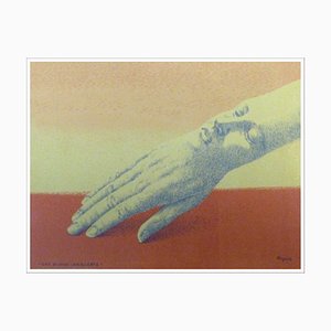 René Magritte, Les Jewelry Eniscrets, 1963, Original Lithograph