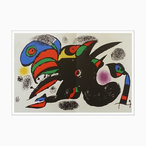 Joan Miro, The Extreme Origin, 1976, Original Lithographie