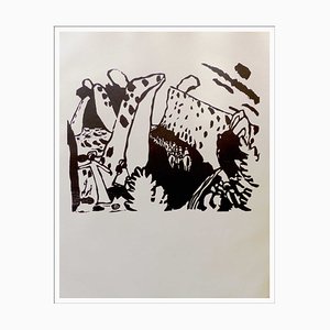 Wassily Kandinsky, Motifs Aux Improvisations, 1938, Woodcut