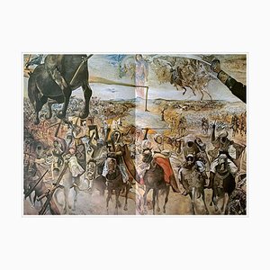 Nach Salvador Dali, The Battle of Tetouan, Lithographie
