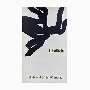 Eduardo Chillida, Abstrakte Komposition, 1966, Originalplakat