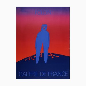 Galerie de France Poster von Jean-Michel Foon, 1970er